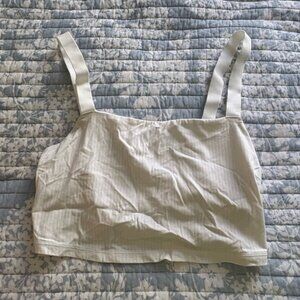 Offline White Sports Bra Tank